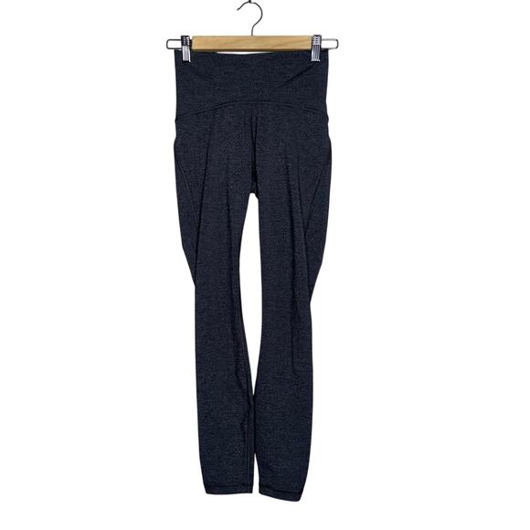 Lululemon Wunder Under High Rise Tight Gray Luxtreme Leggings Size 4 - Picture 1 of 7